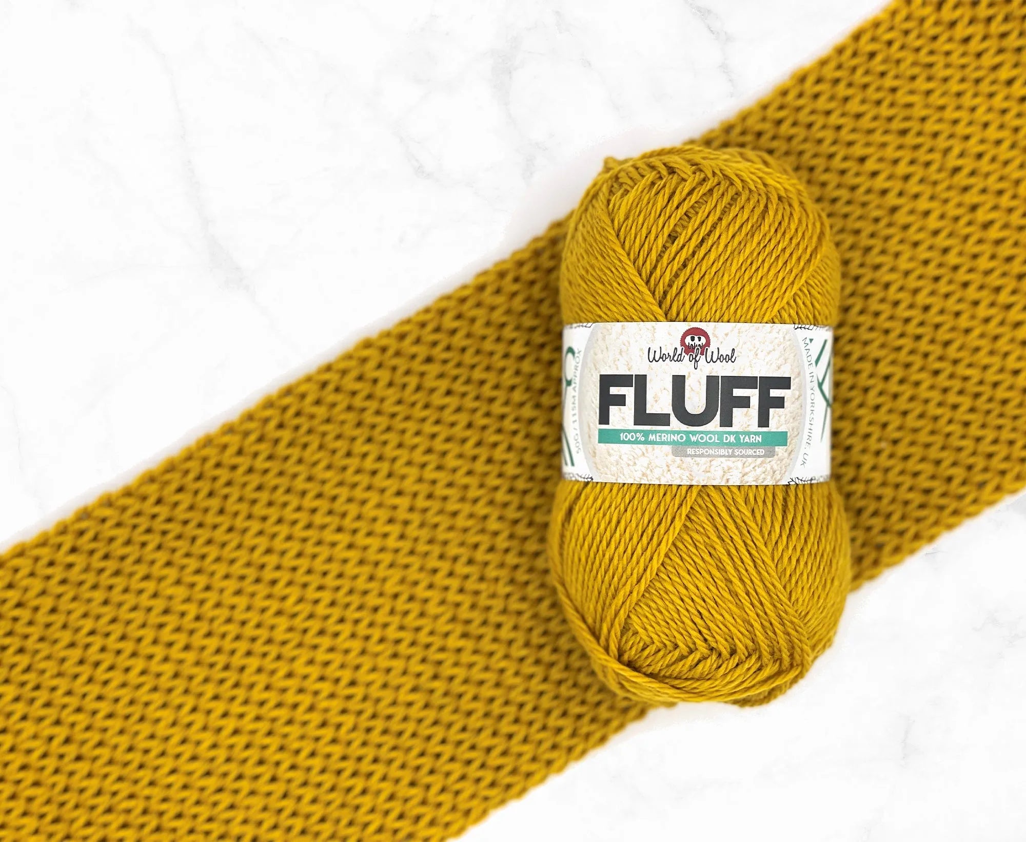 Fuzzy Duck Fluff Merino DK Yarn.
