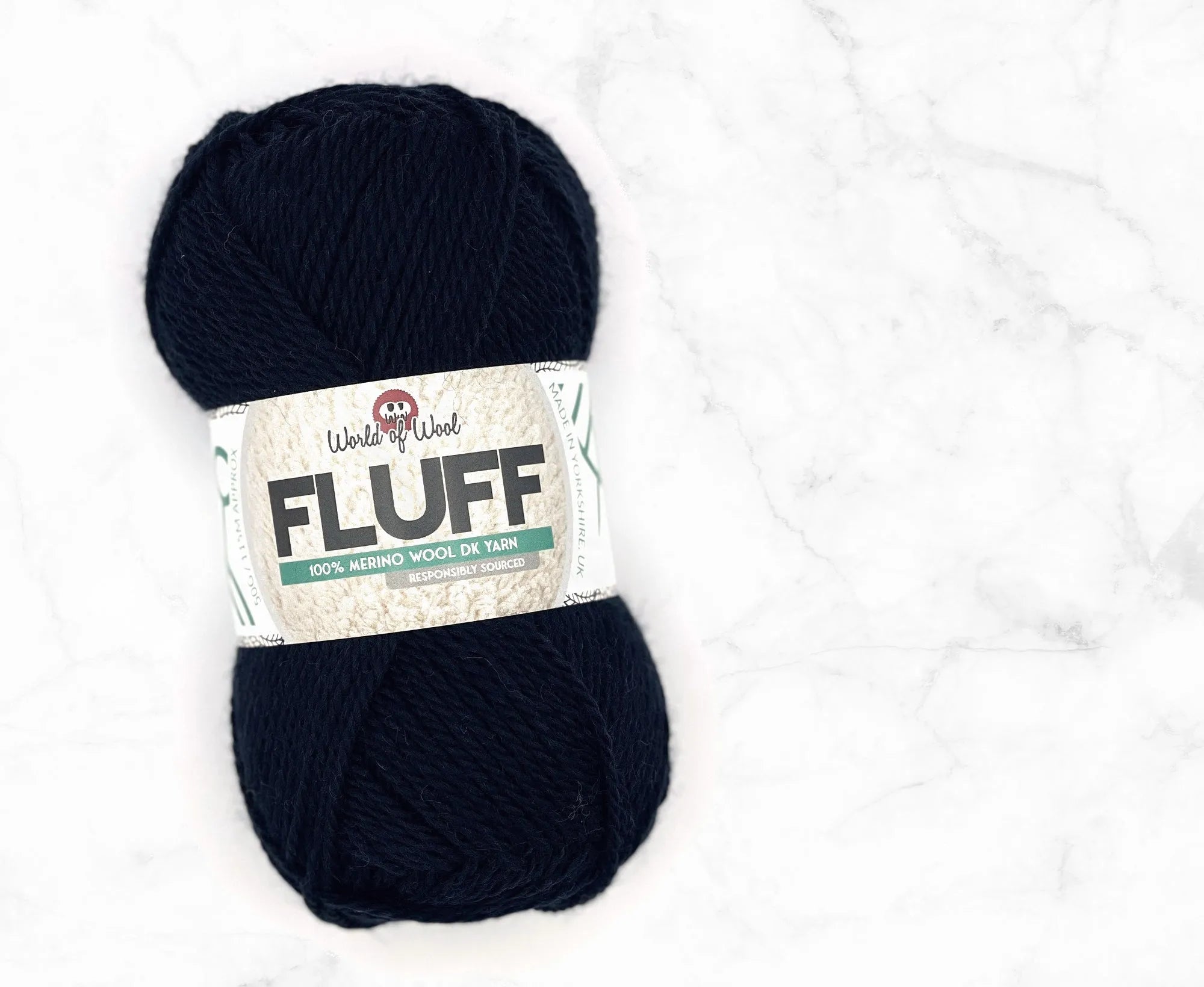 Sherpa Scarf Fluff Merino DK Yarn.