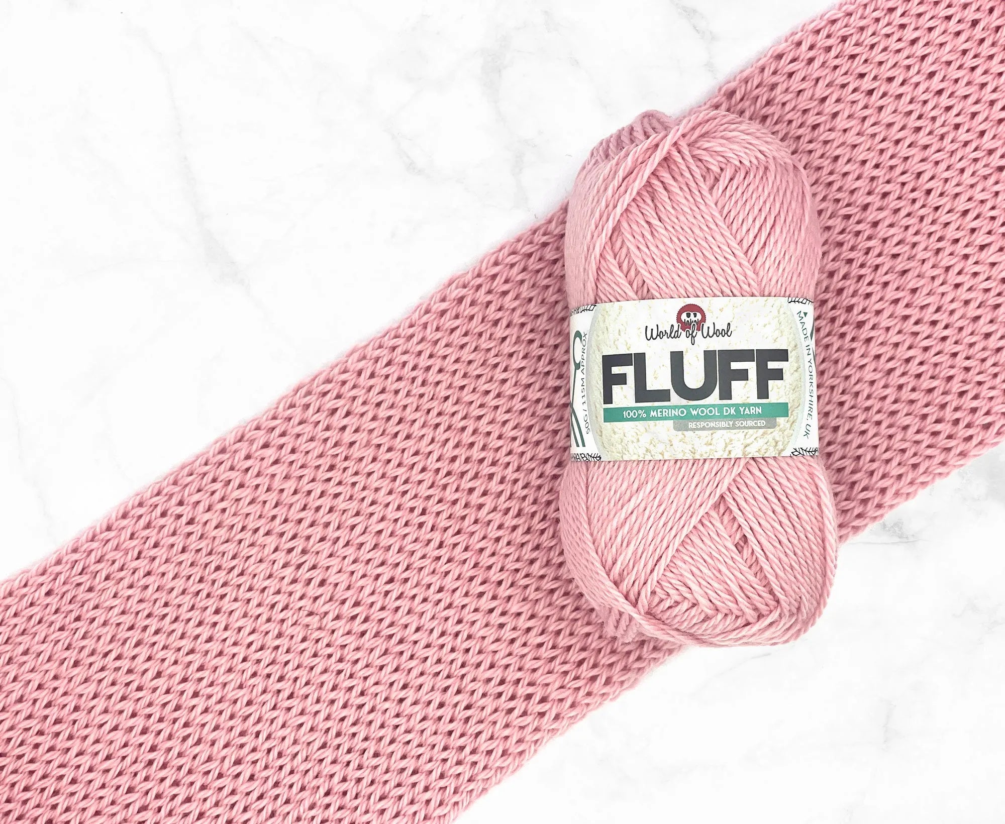 Spa Slipper Fluff Merino DK Yarn.