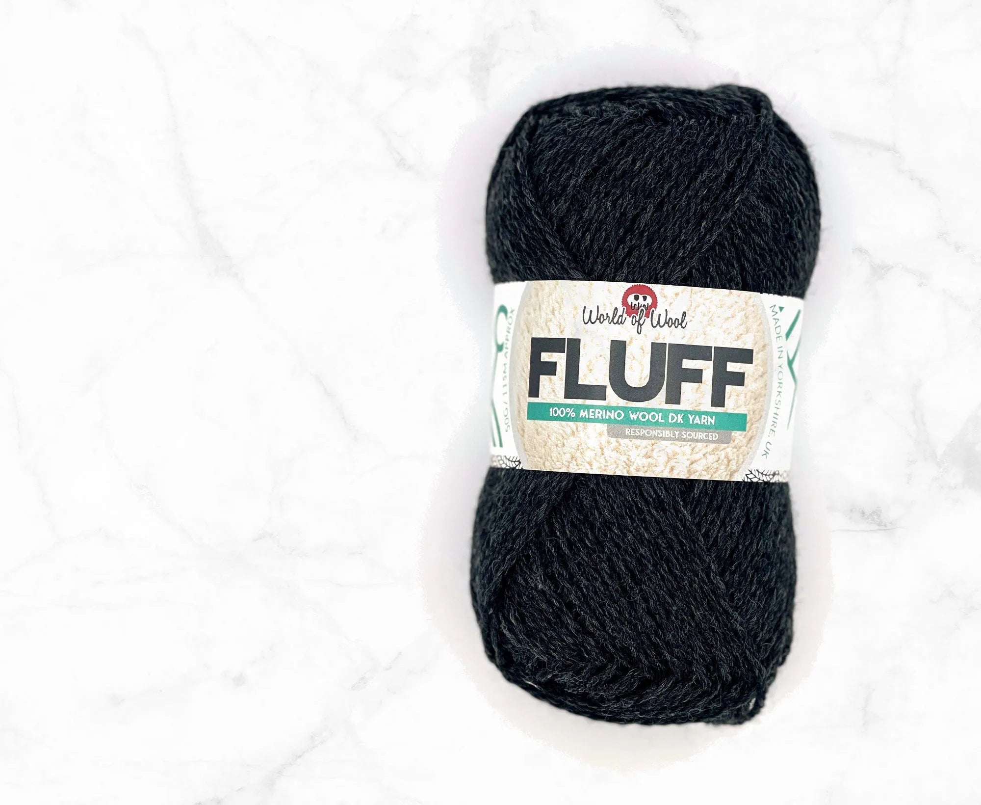 Panda Eyes Fluff Merino DK Yarn.