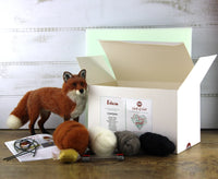 Fabian The Fox | Needle Felting Kit.