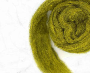 Sunflower Carded Wool WoW