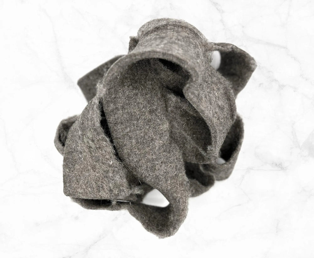 Grey 100% Wool Felt Off Cuts Felt World Of Wool Retail