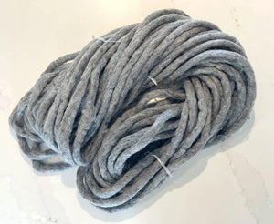 Grey Super Thick Dread Felted Yarn Yarn World Of Wool