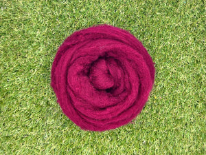 Ruby Slippers Carded Corriedale Sliver Blends World Of Wool