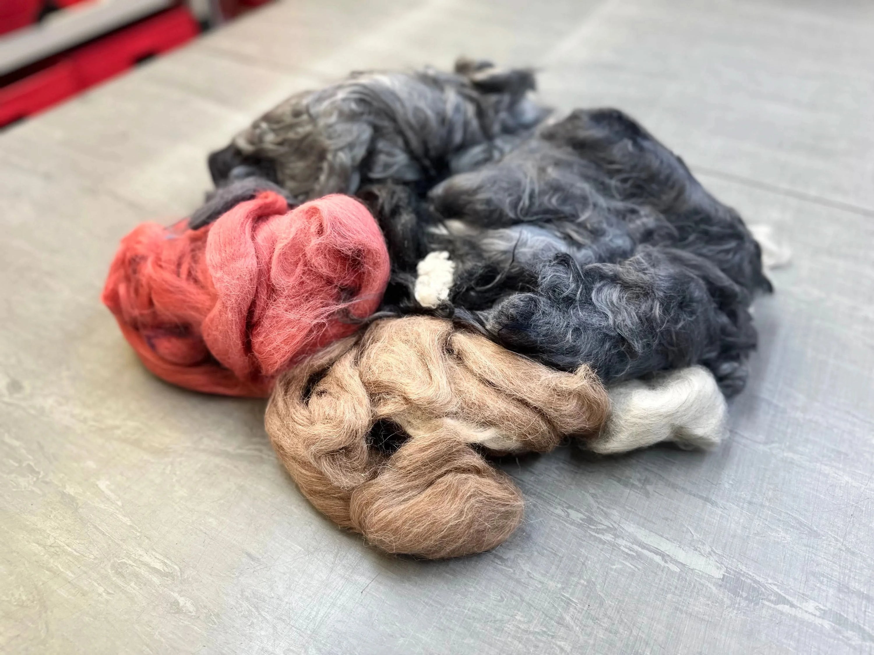 Mohair Lap Waste Speciality Fibres WoW