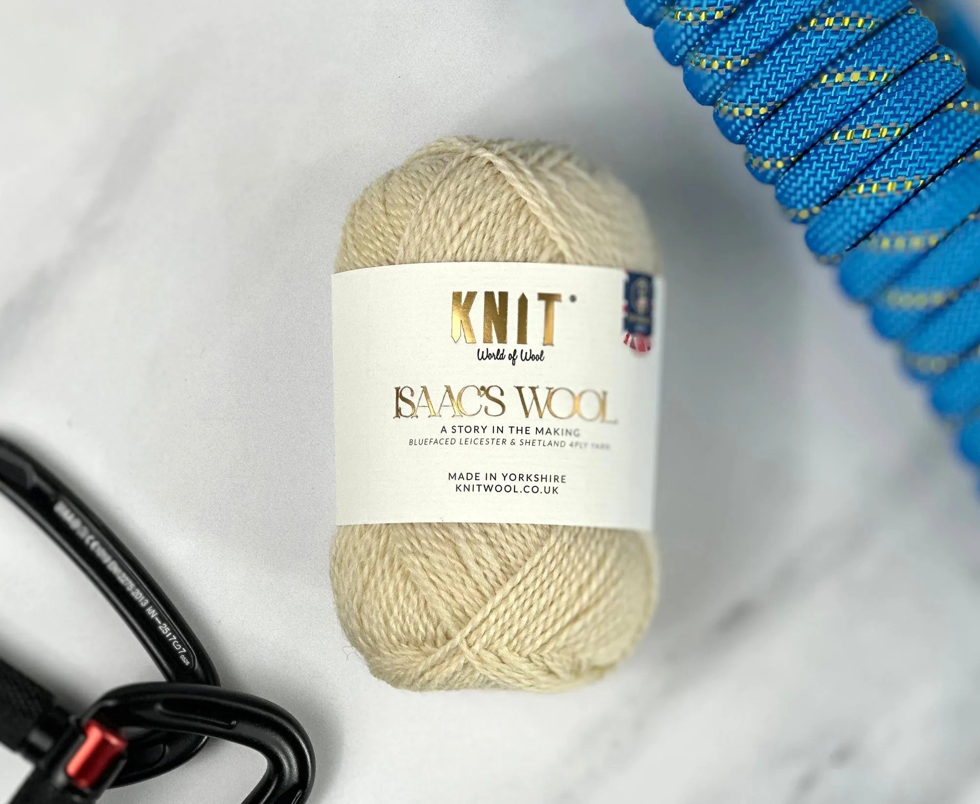 Bonehill White Isaac's Wool 4 Ply Yarn Yarn World Of Wool