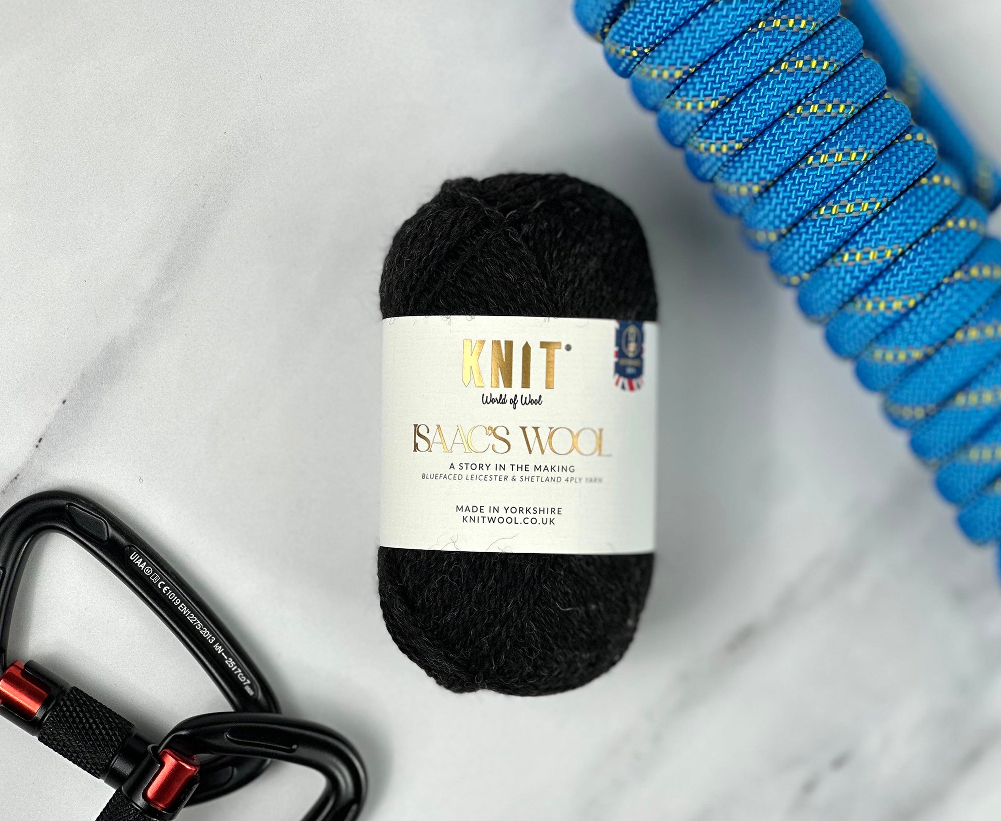 Roaches Black Isaac's Wool 4 Ply Yarn Yarn World Of Wool