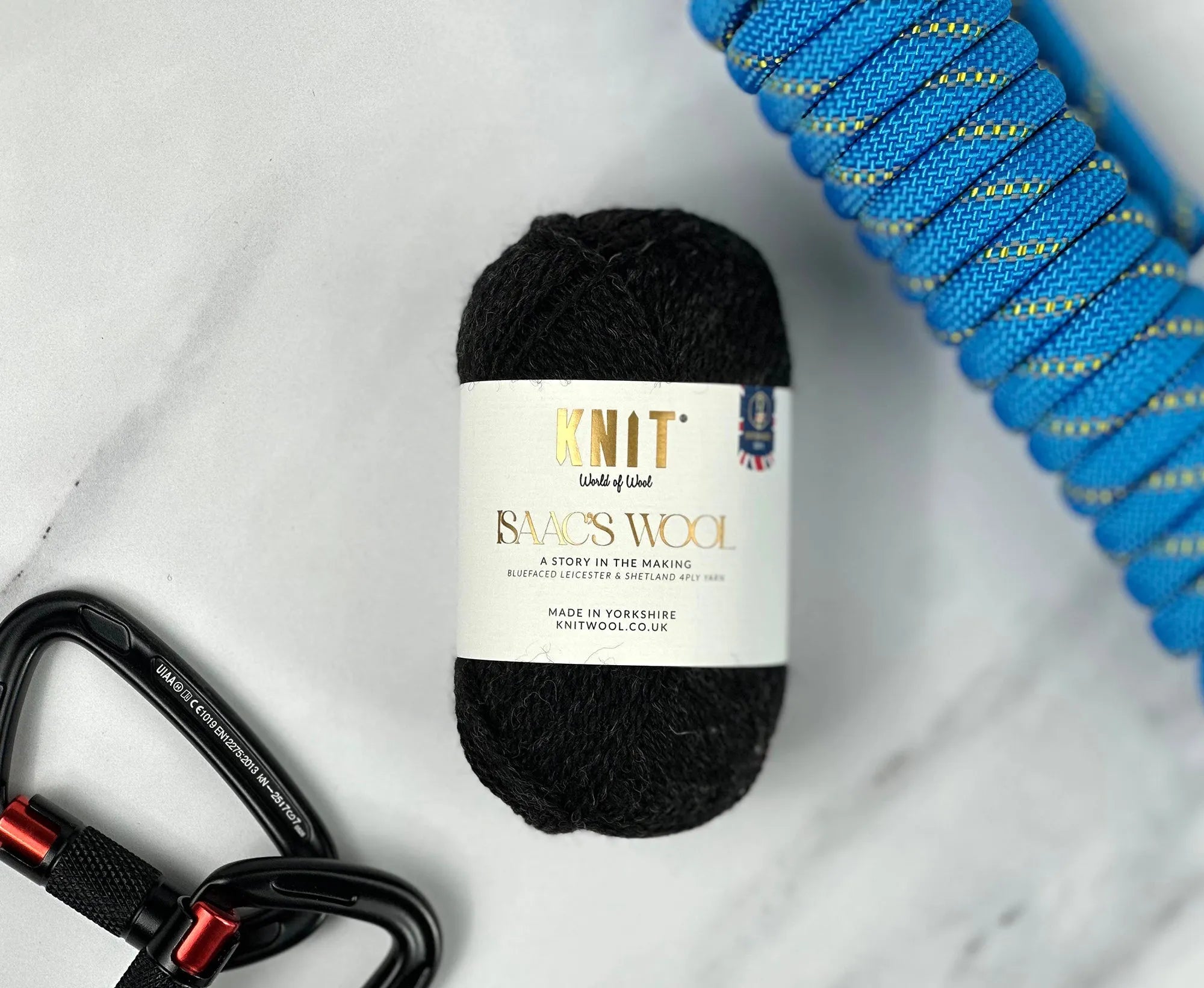 Roaches Black Isaac's Wool 4 Ply Yarn Yarn World Of Wool