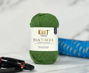 Llanberis Green Isaac's Wool 4 Ply Yarn Yarn World Of Wool