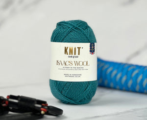 Dunbarton Blue Isaac's Wool 4 Ply Yarn, Yarn, Yarn, World Of Wool