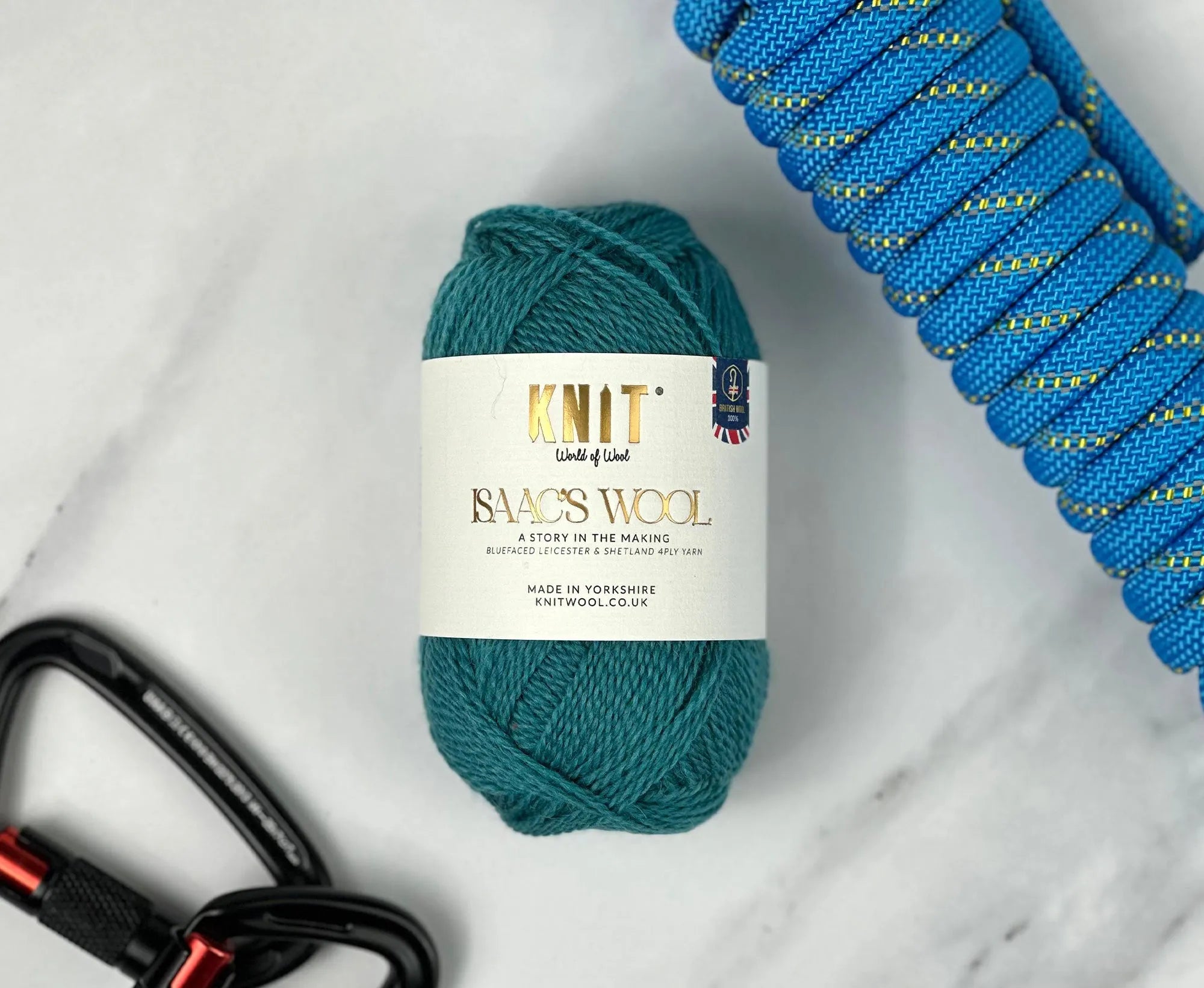 Dunbarton Blue Isaac's Wool 4 Ply Yarn Yarn World Of Wool