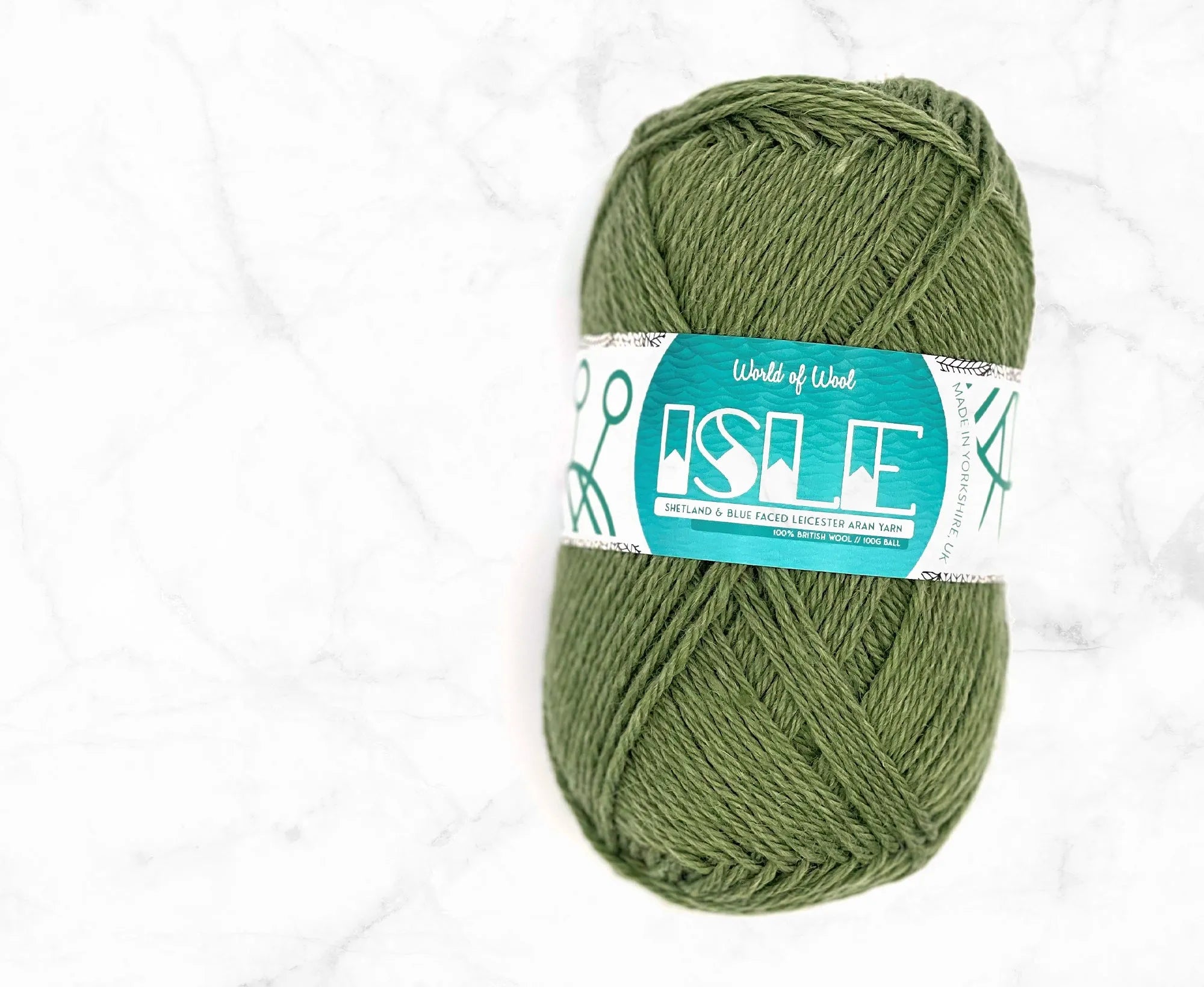 Whalsay Isle Aran Yarn.