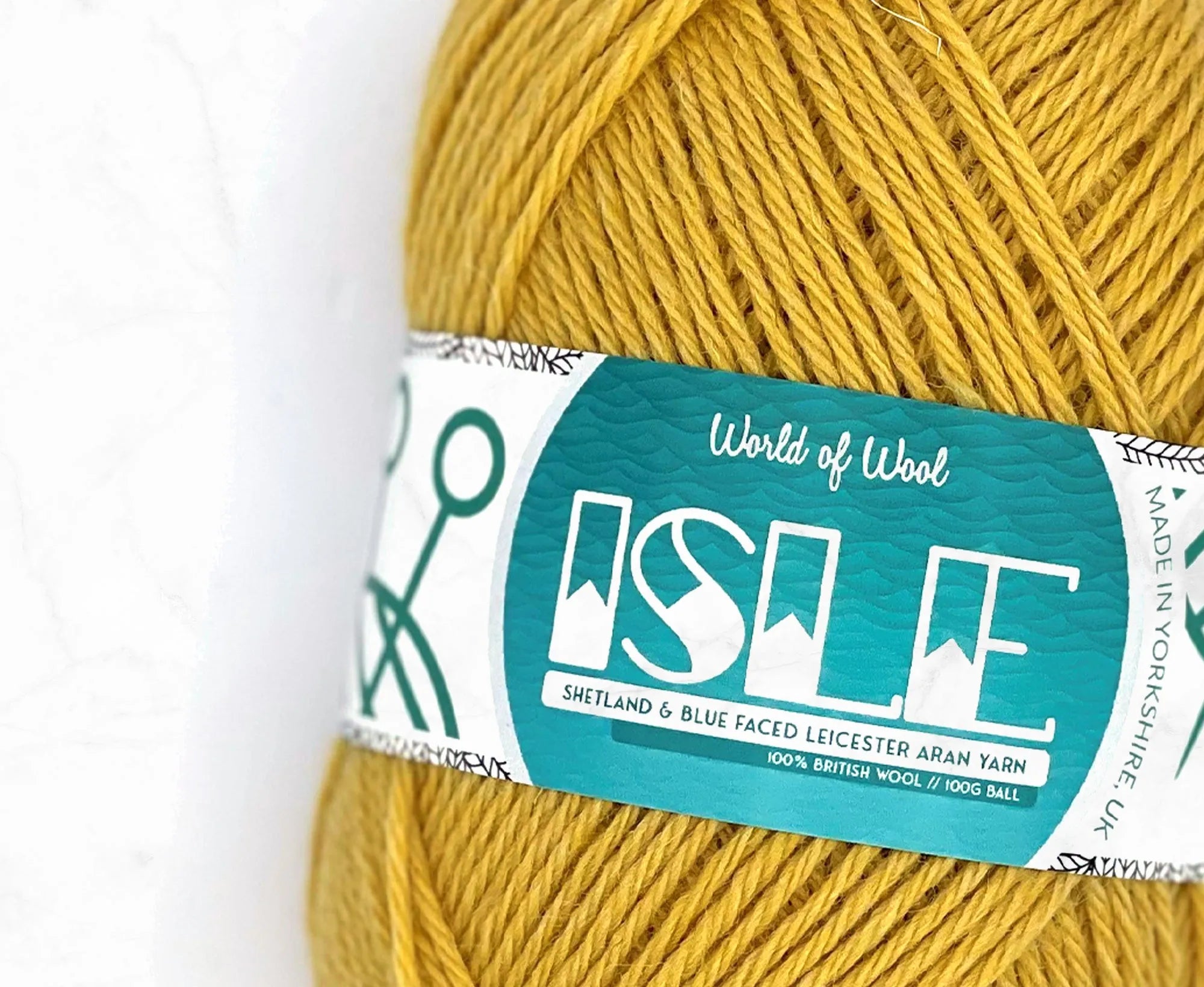 Ronas Hill Isle Aran Yarn.