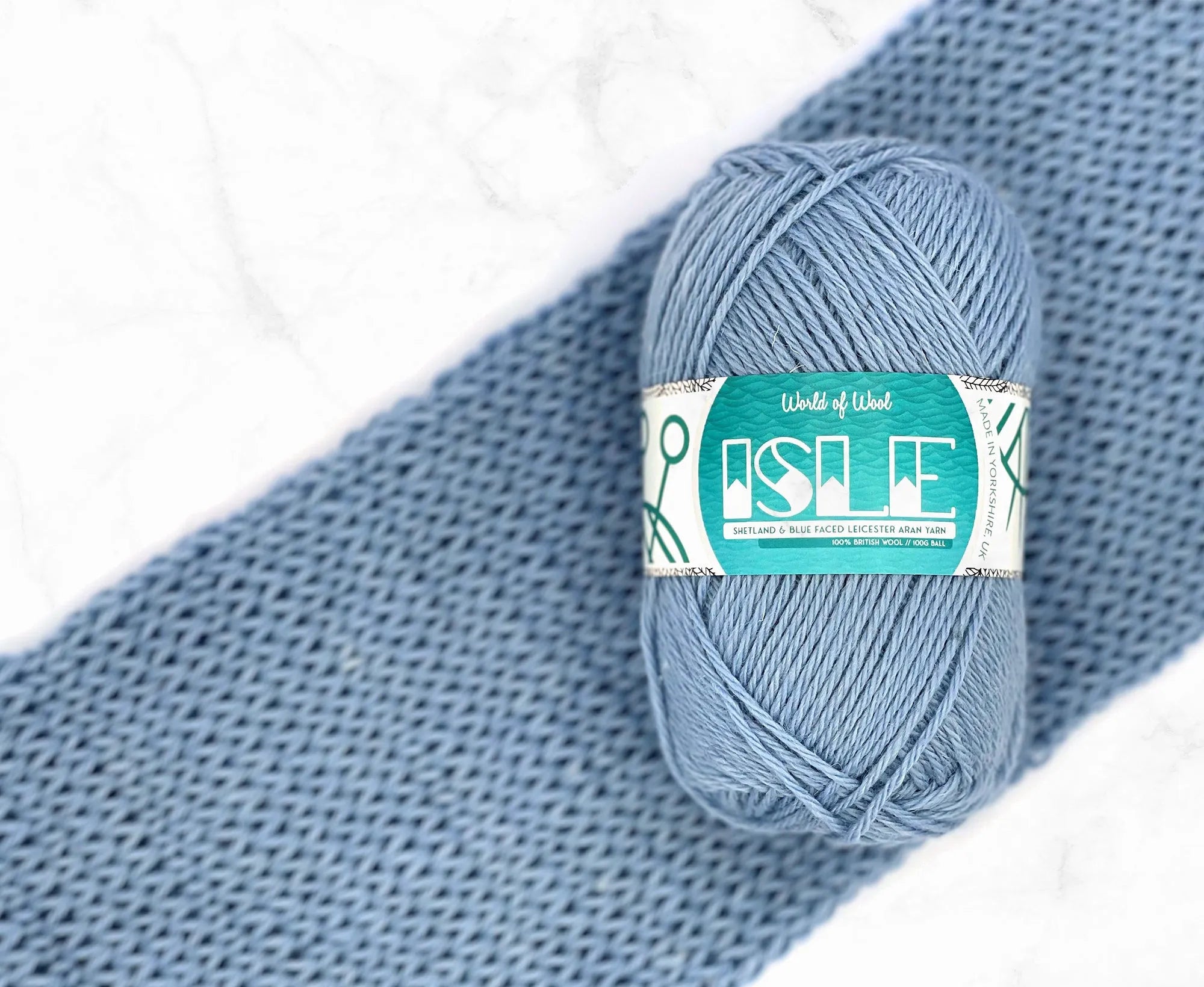 Saxa Vord Isle Aran Yarn.