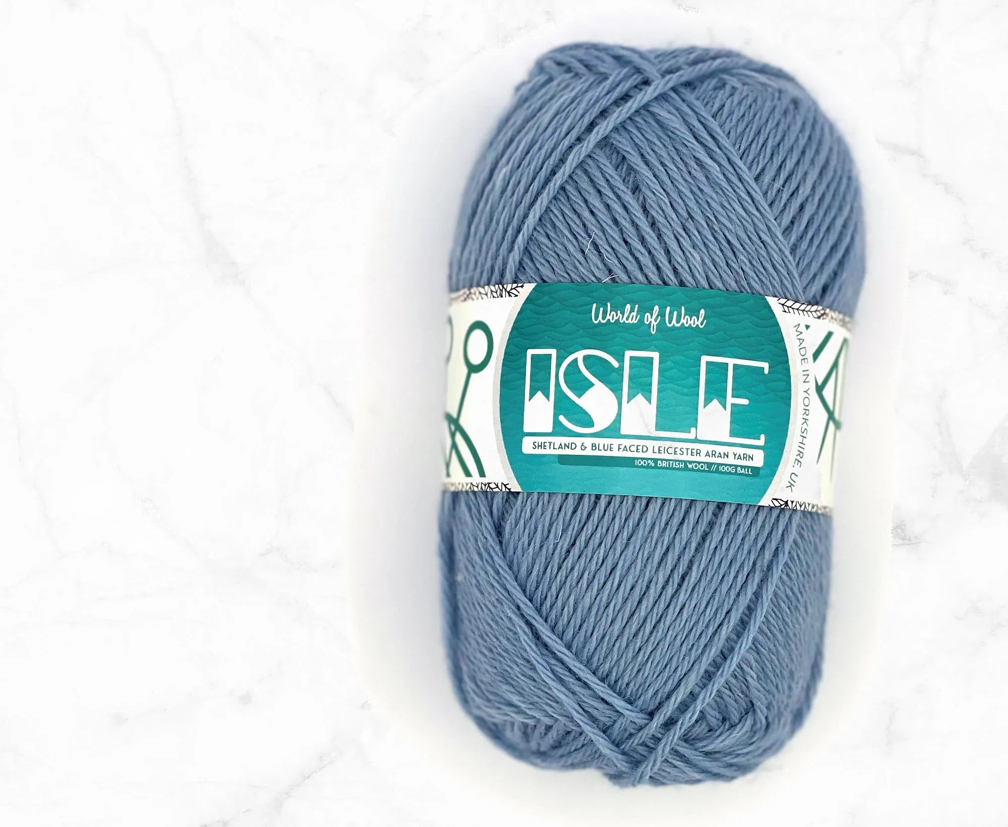 Saxa Vord Isle Aran Yarn.
