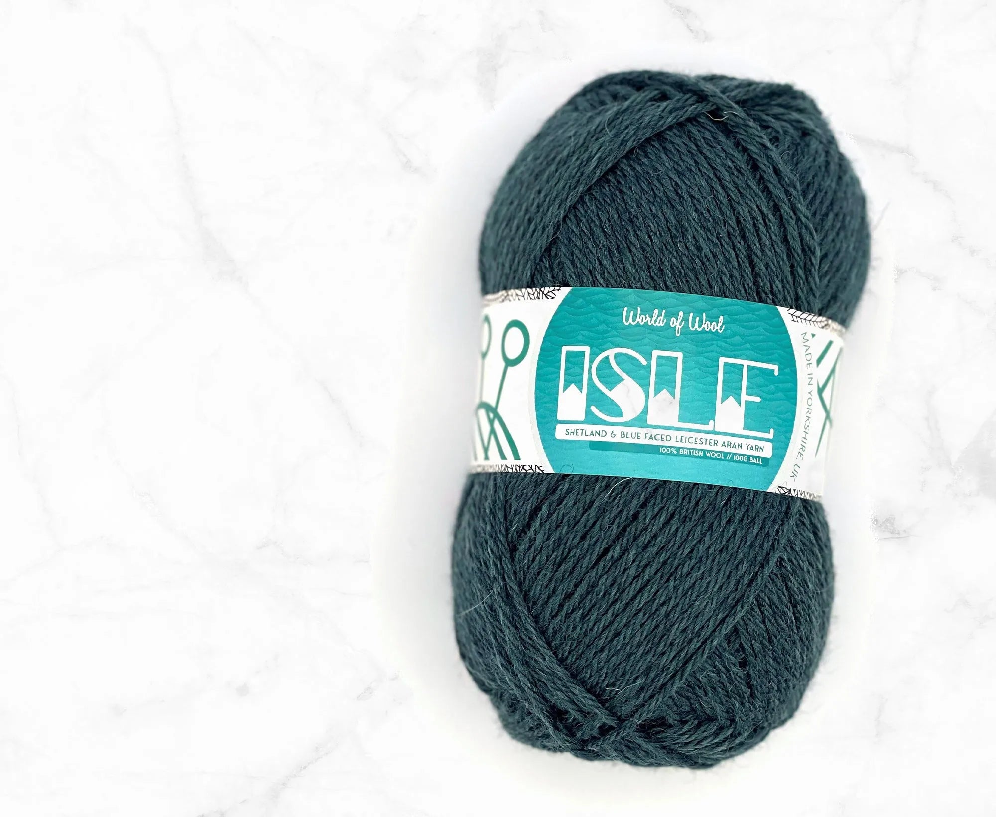 Bruary Isle Aran Yarn.