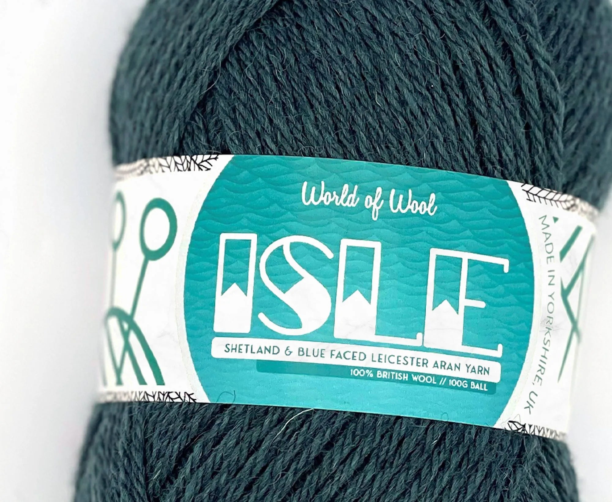 Bruary Isle Aran Yarn.
