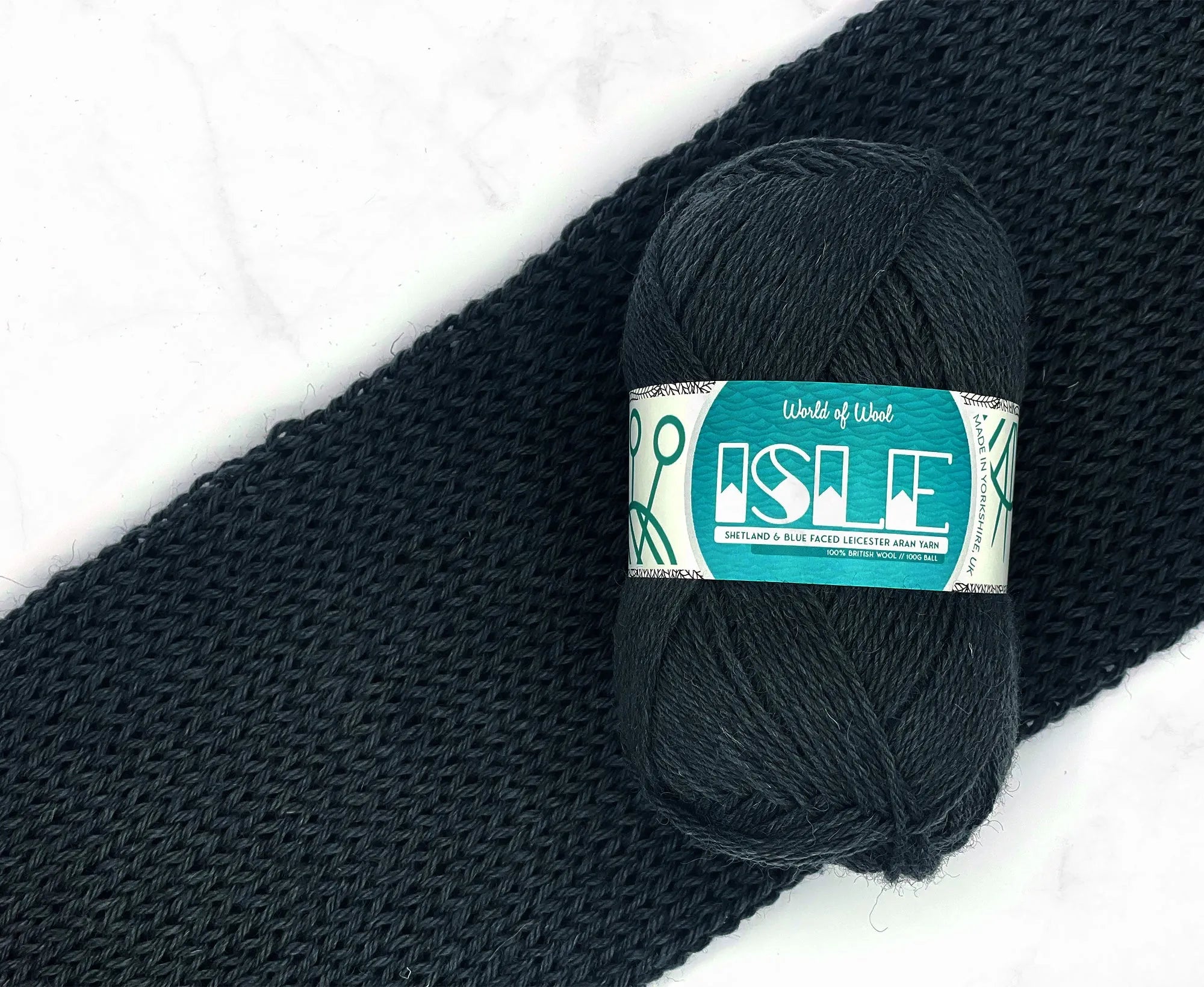 Fetlar Isle Aran Yarn.