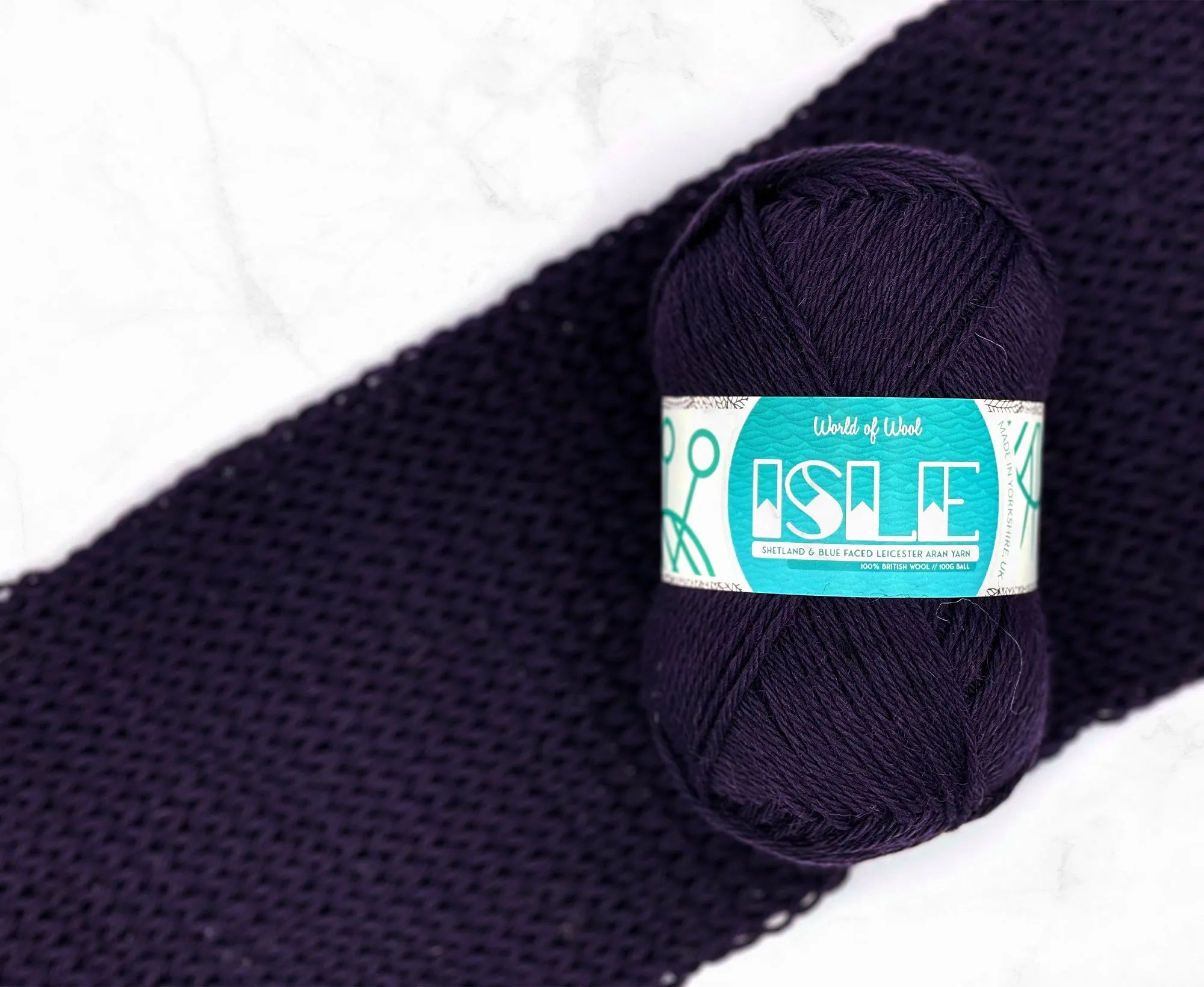 Hildasay Isle Aran Yarn.