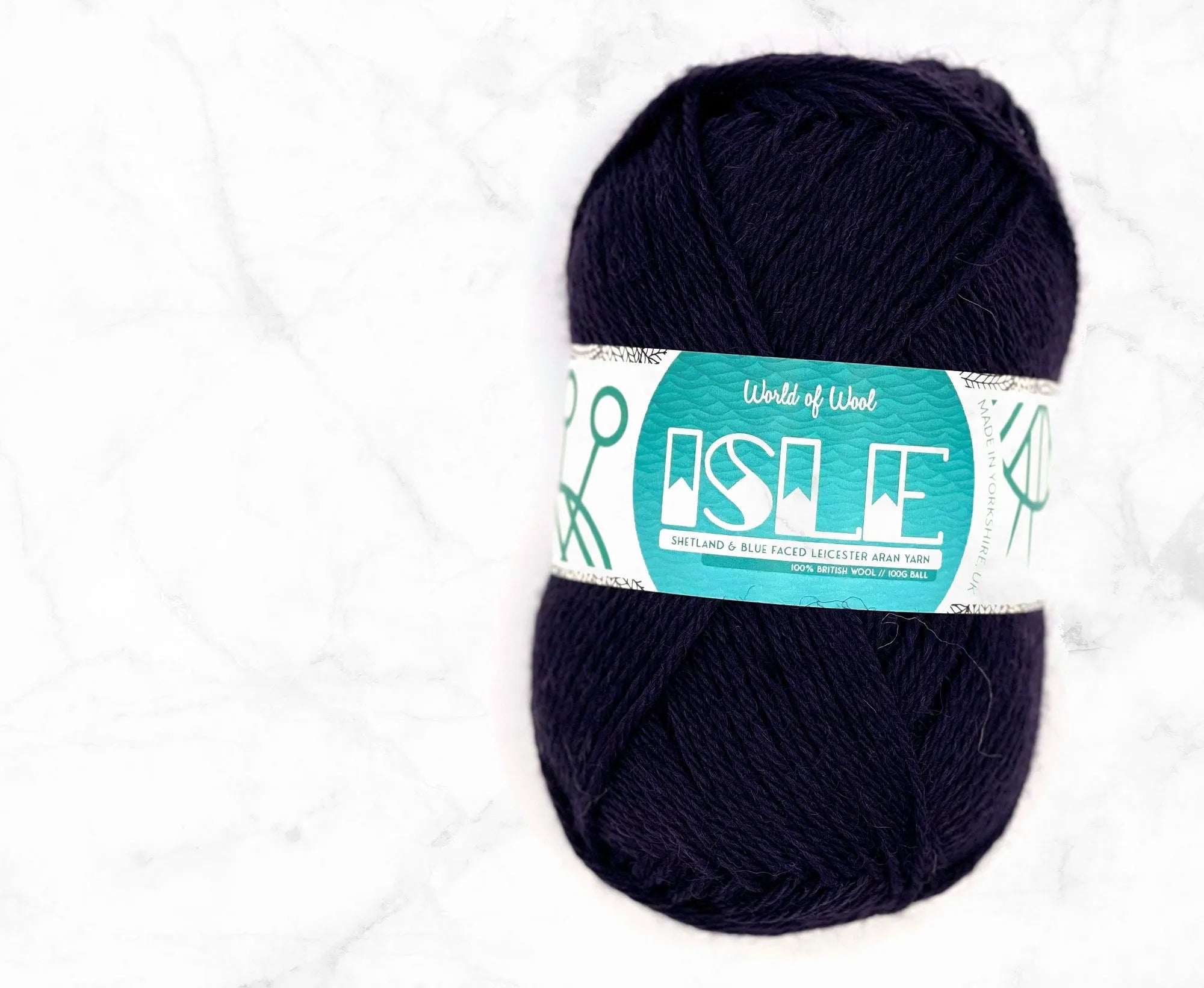 Hildasay Isle Aran Yarn.