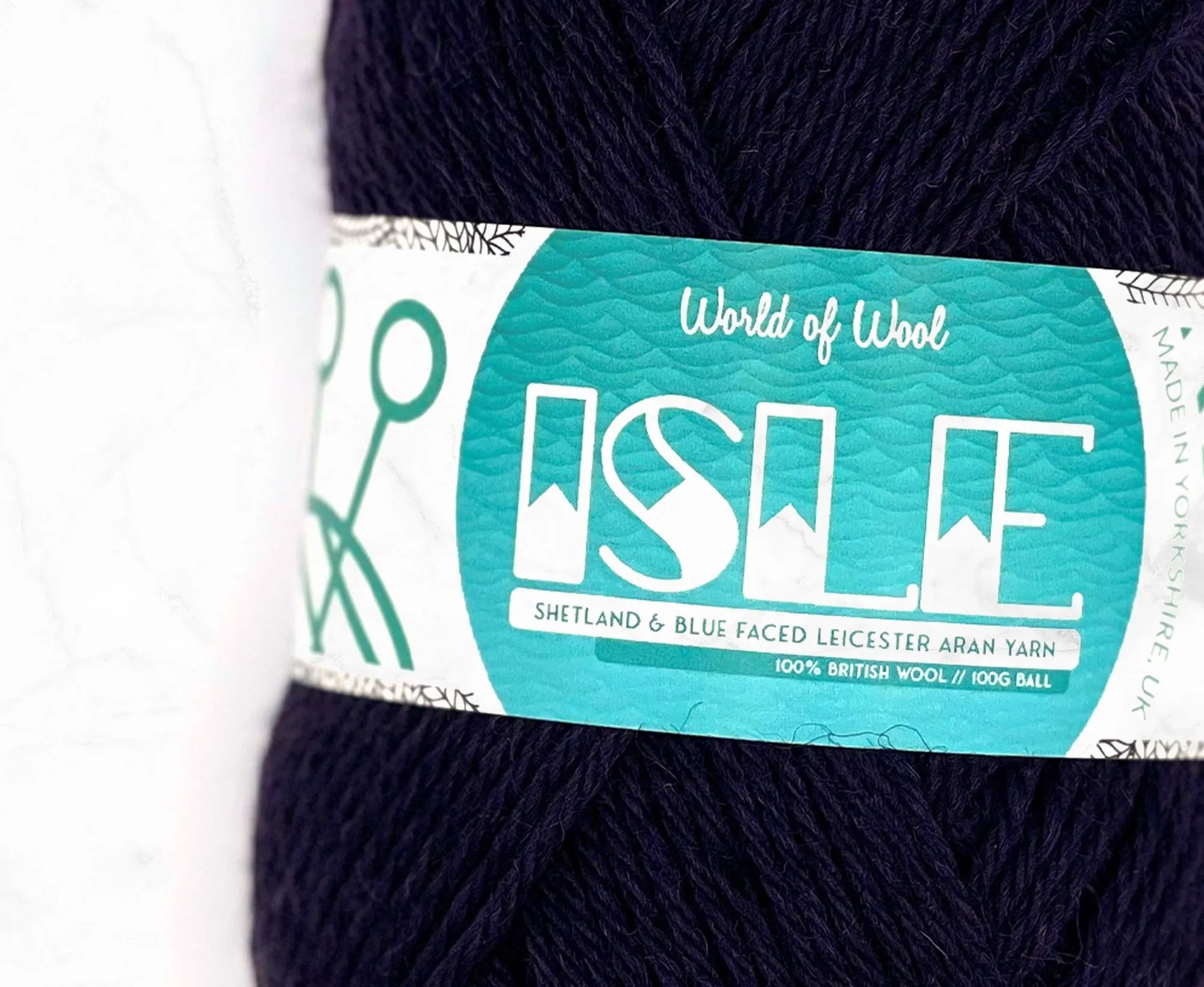 Hildasay Isle Aran Yarn.