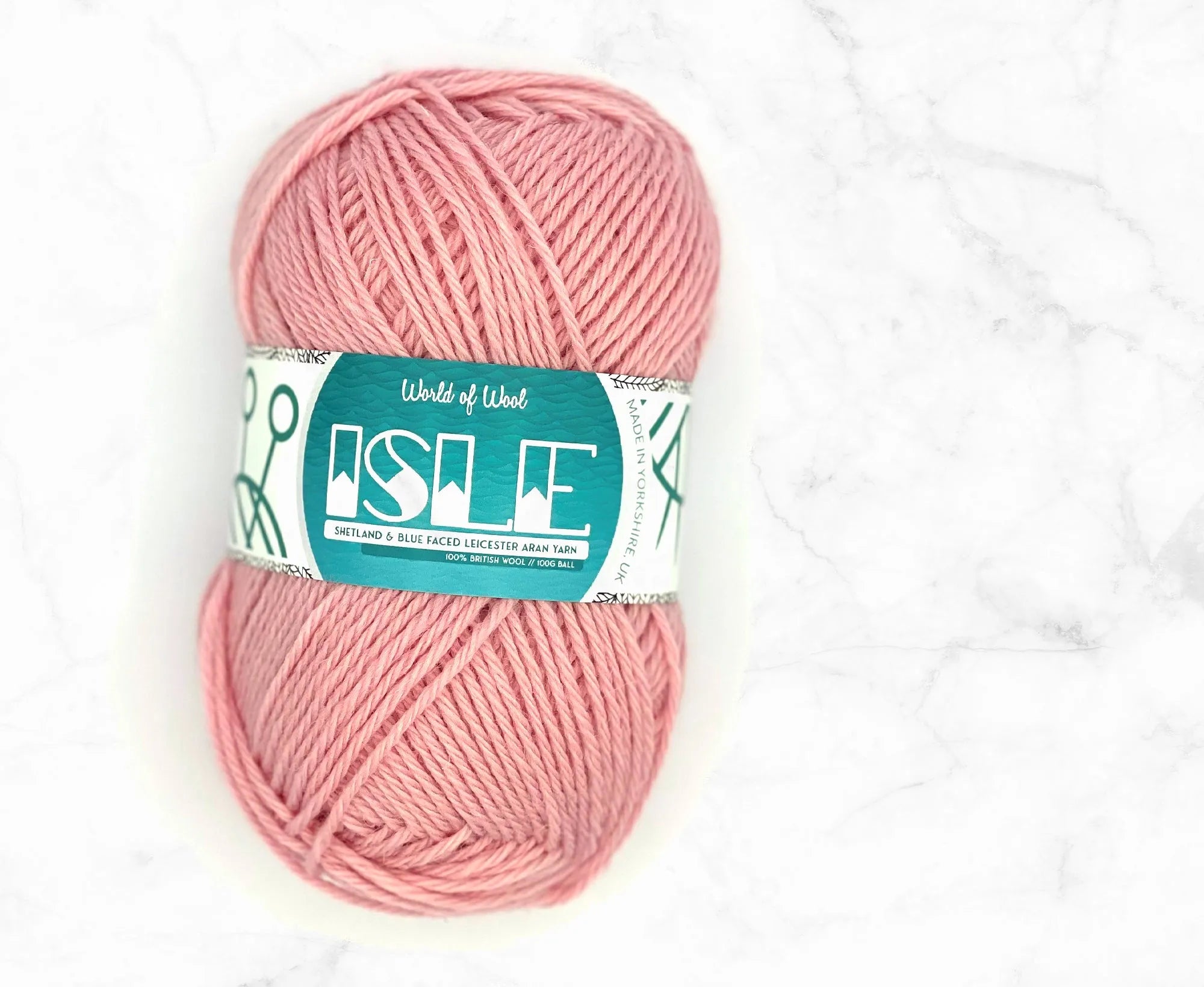 Lamba Isle Aran Yarn.