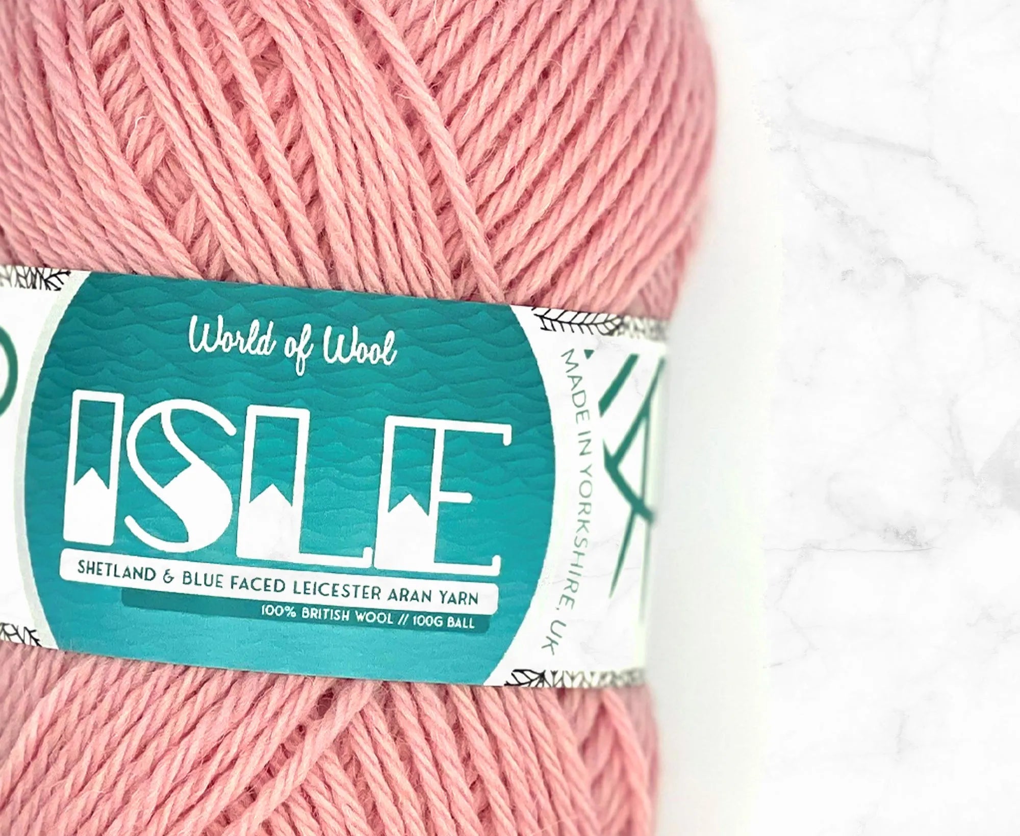 Lamba Isle Aran Yarn.