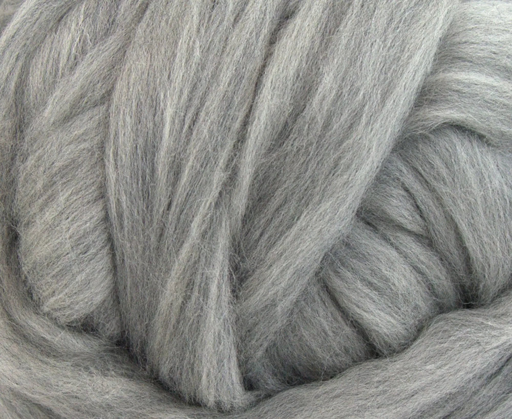 Natural Grey Merino Jumbo Yarn - World of Wool