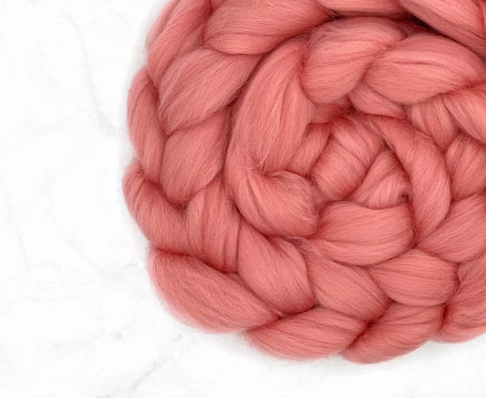 Merino Salmon Jumbo Yarn.