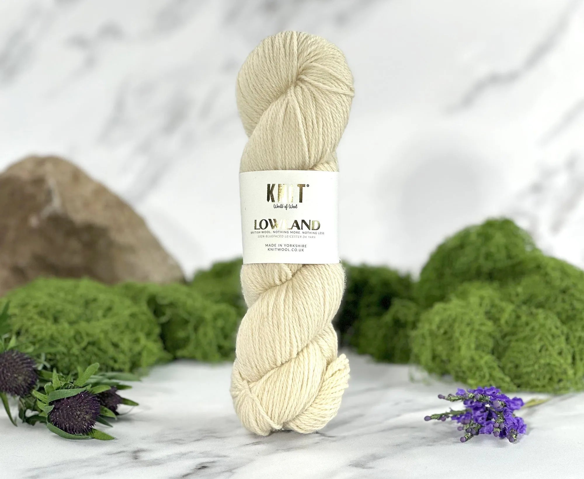 Rambling Rose White Lowland DK Yarn Yarn World Of Wool