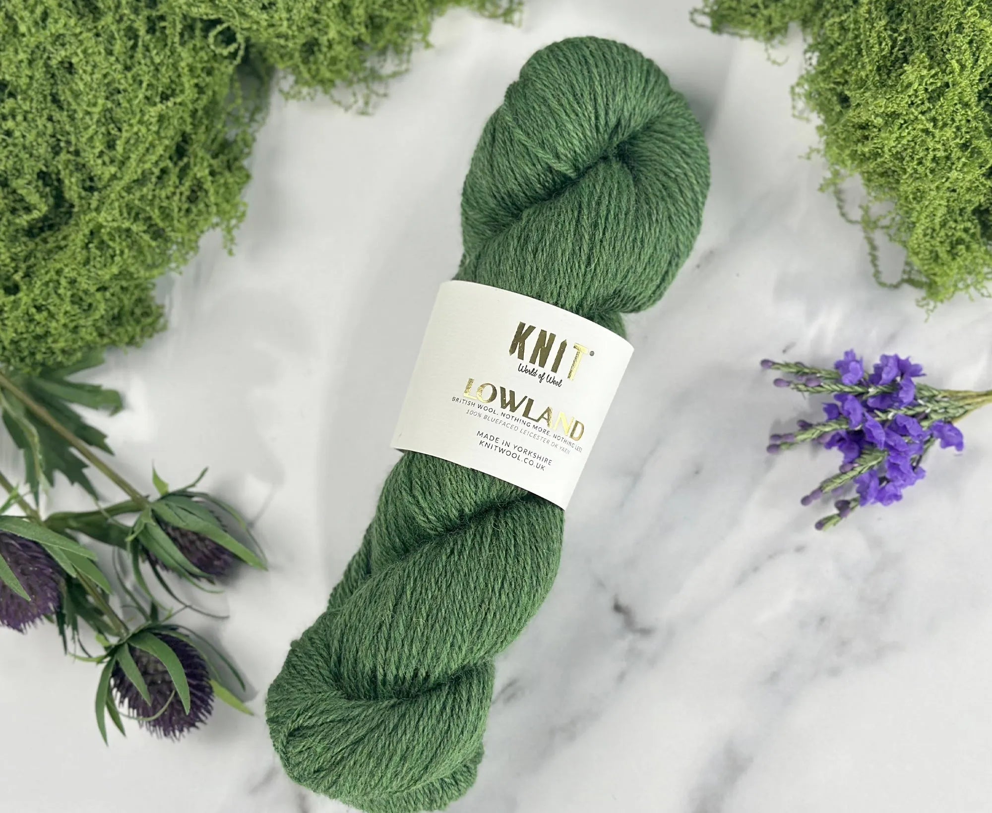 Clover Leaf Green Lowland DK Yarn Yarn World Of Wool