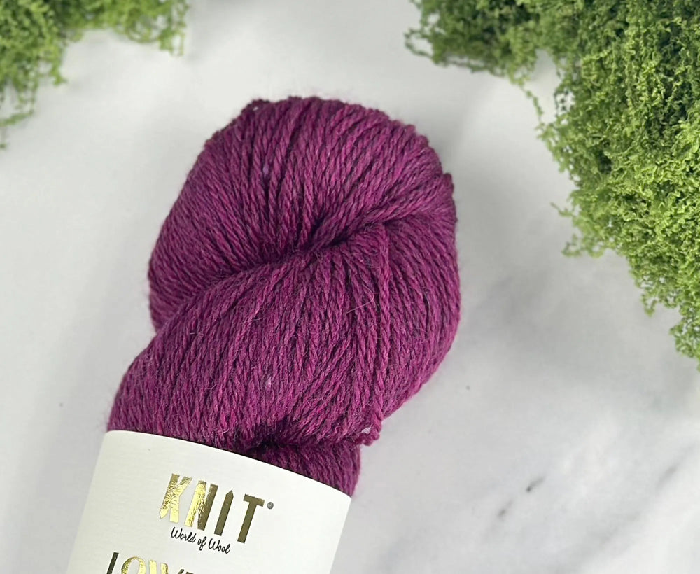 Sloe Gin Purple Lowland DK Yarn Yarn World Of Wool