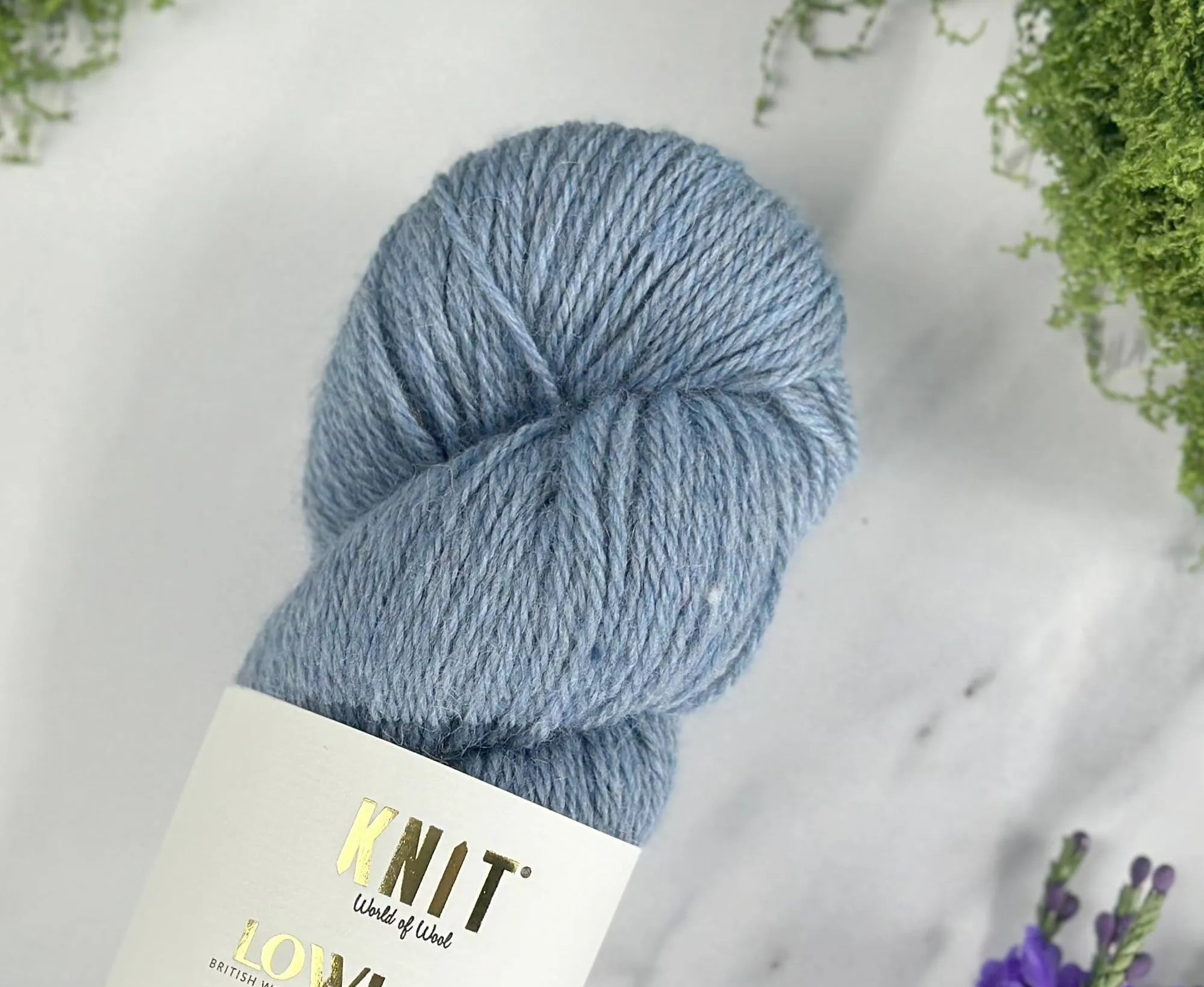 Sea Cliff Blue Lowland DK Yarn Yarn World Of Wool