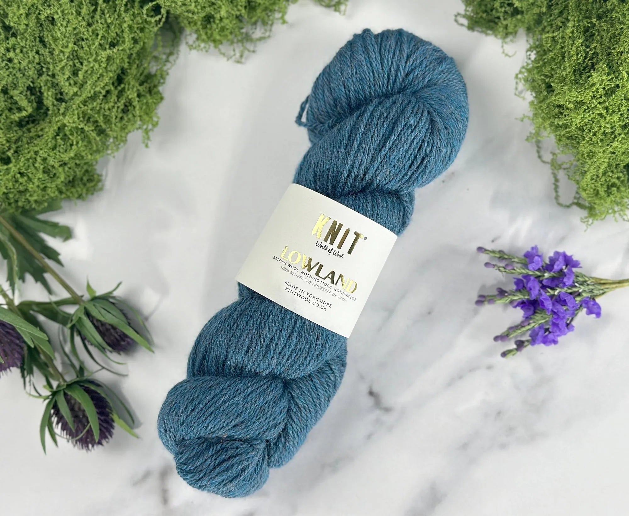 Riverbend Blue Lowland DK Yarn Yarn World Of Wool