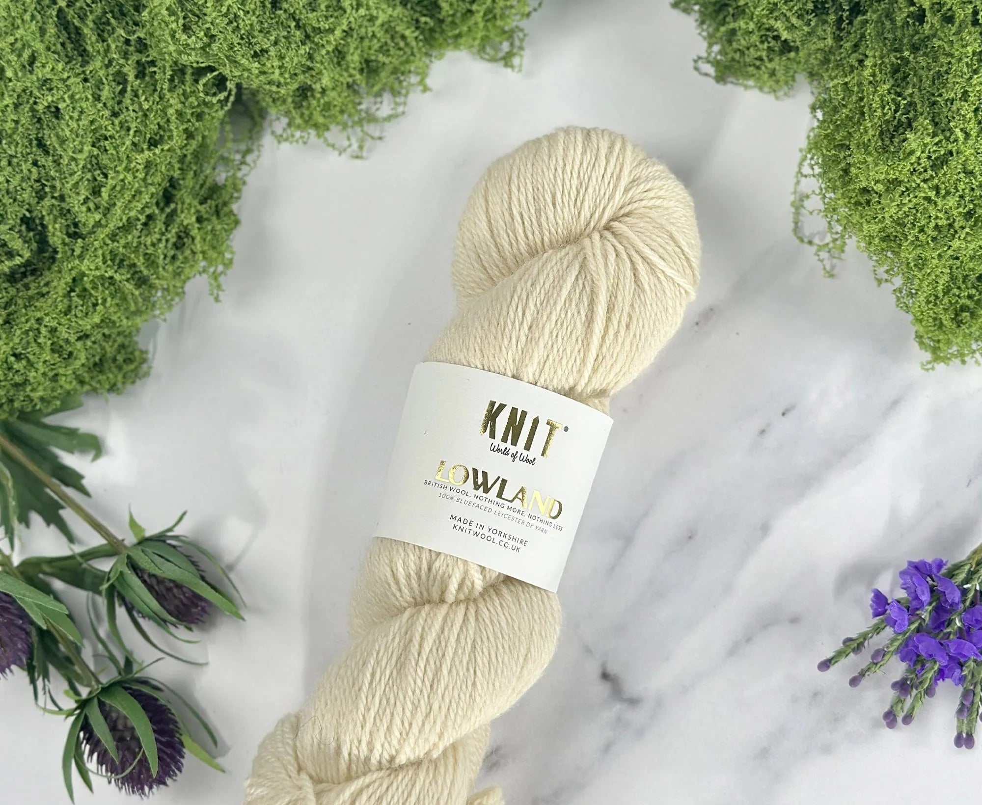Rambling Rose White Lowland DK Yarn Yarn World Of Wool