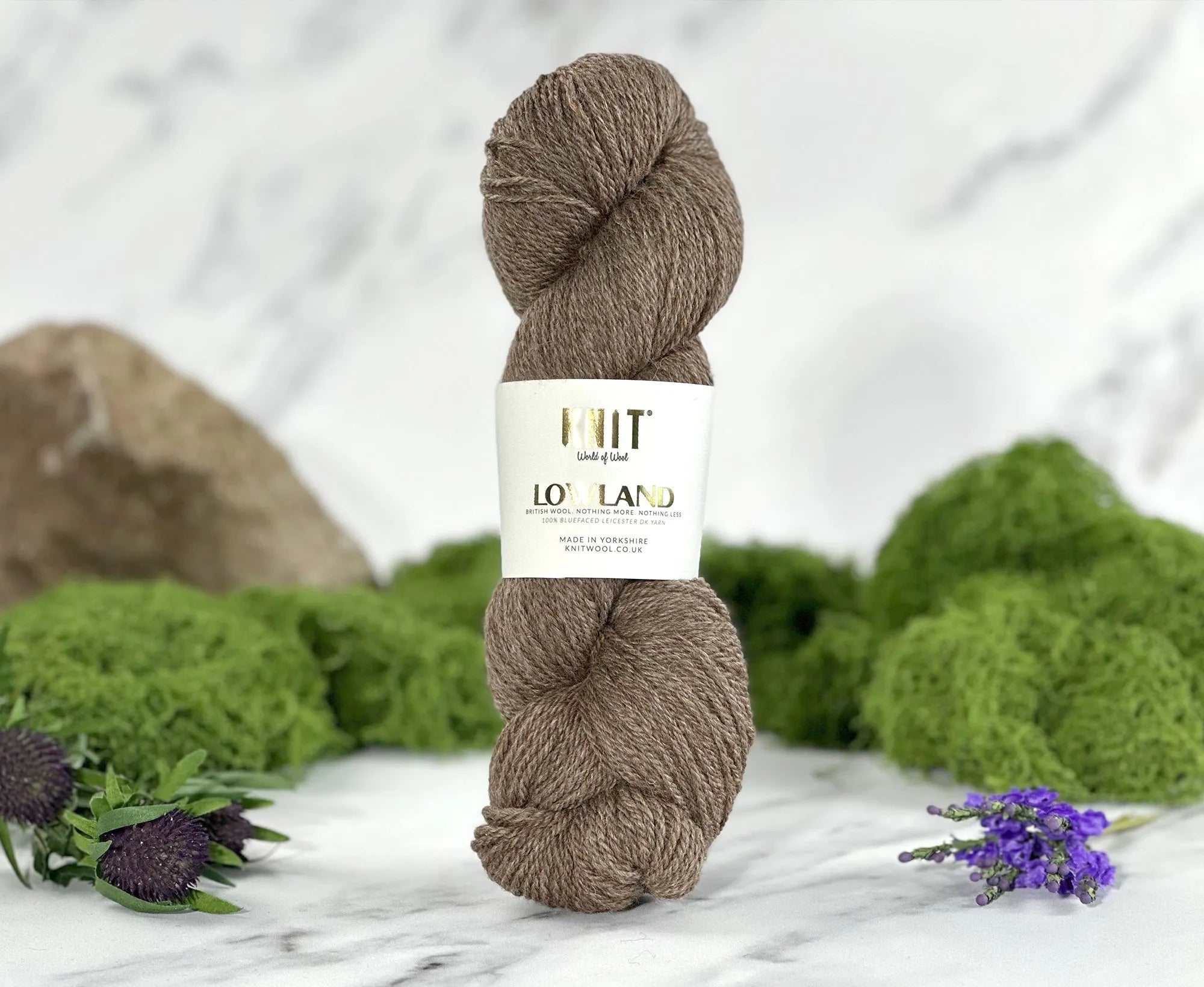 Acorn Brown Lowland DK Yarn Yarn World Of Wool