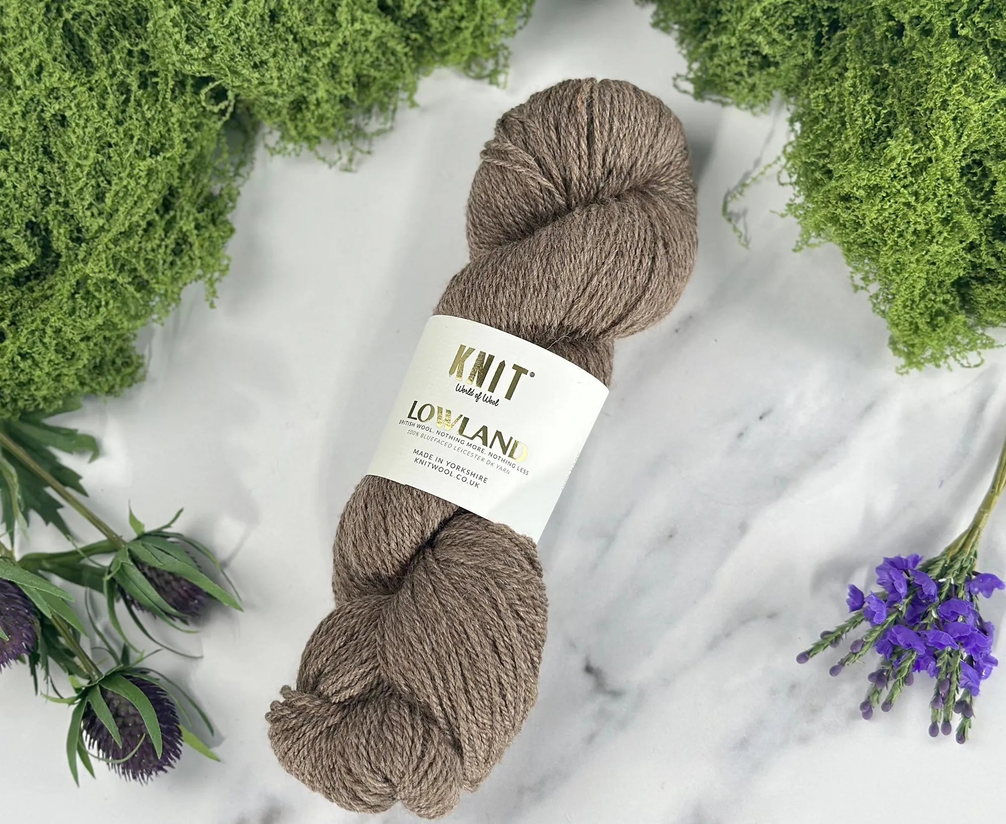 Acorn Brown Lowland DK Yarn Yarn World Of Wool