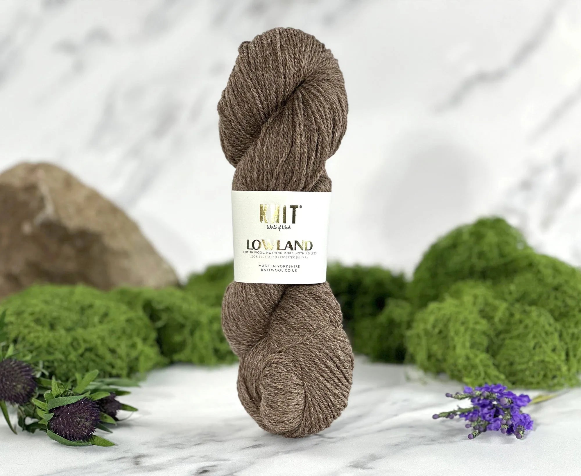 Alder Bark Brown Lowland DK Yarn Yarn World Of Wool