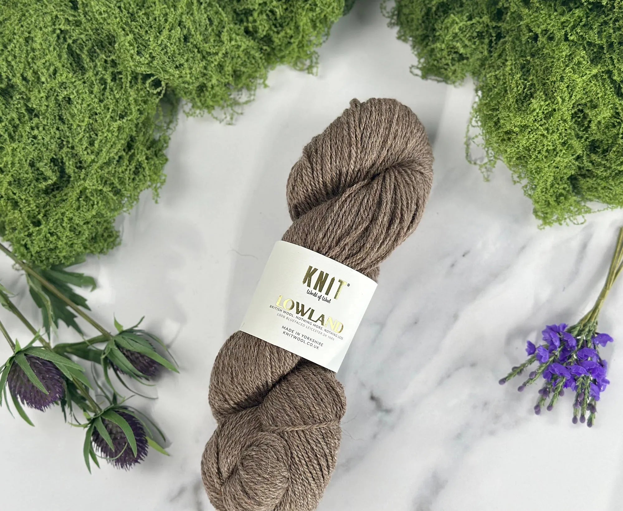 Alder Bark Brown Lowland DK Yarn Yarn World Of Wool