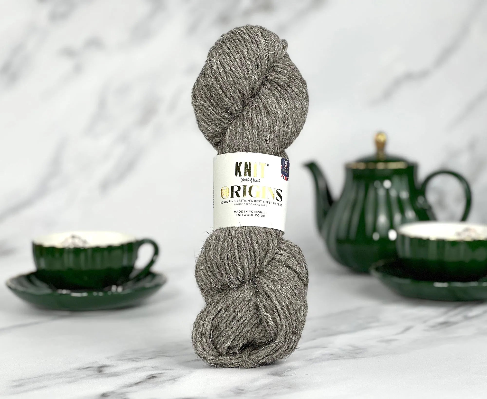 Light Grey Herdwick Origins Aran Yarn Yarn World Of Wool