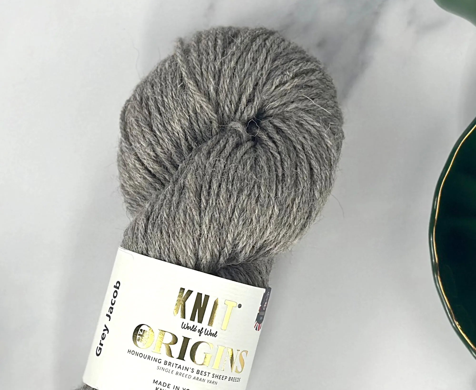 Grey Jacob Origins Aran Yarn Yarn World Of Wool
