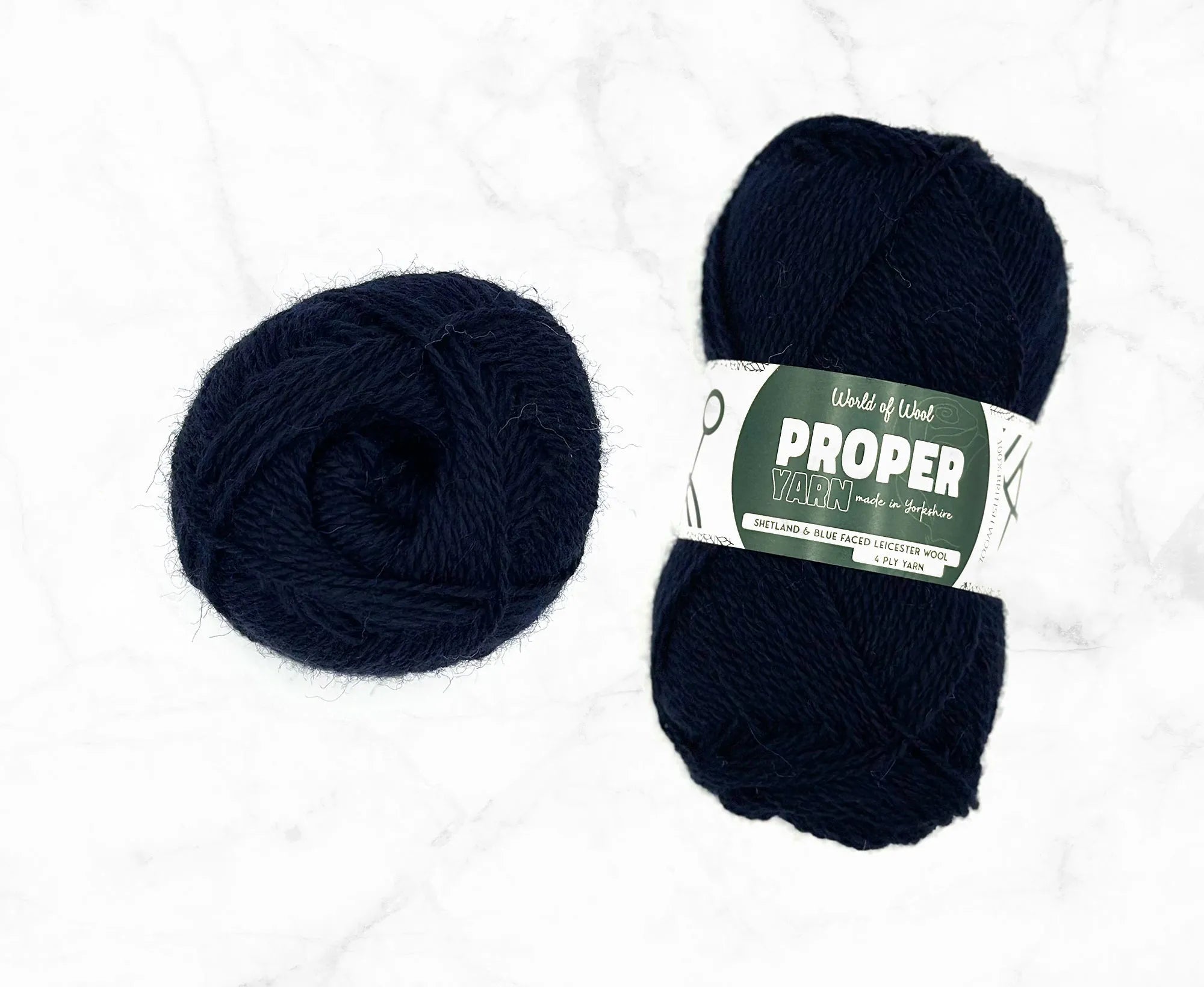 Barmpot Purple Proper 4 Ply Yarn.