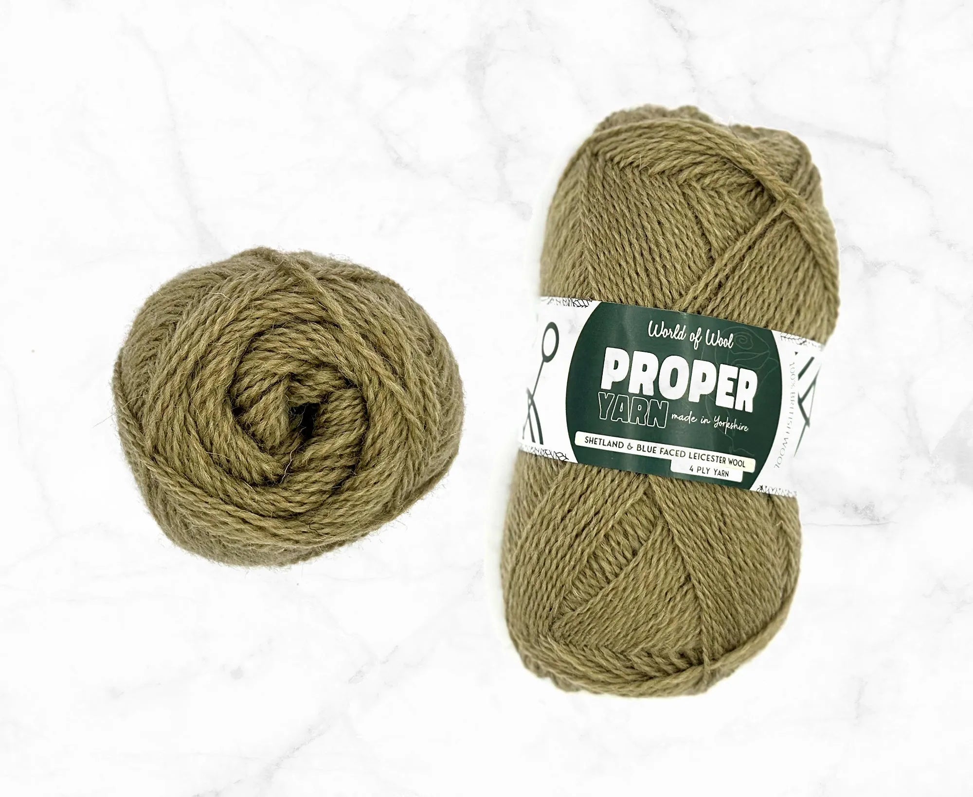 Ee By Gum Green Proper 4 Ply Yarn