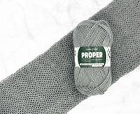Cuppa Grey Proper 4 Ply Yarn.