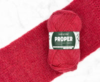 Lass Pink Proper 4 Ply Yarn.