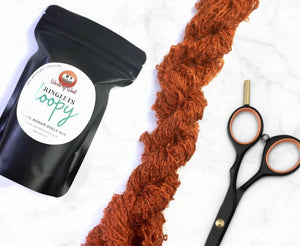 Spiced Ginger Loopy Ringlets Dolls Hair Effect Fibres WoW