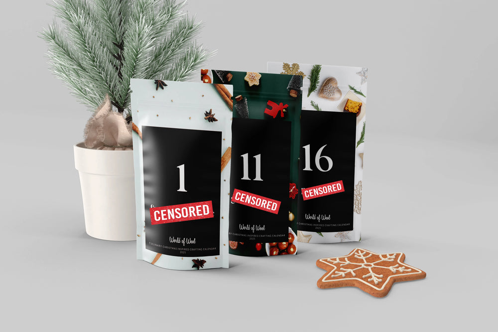 World of Wool Fibre Advent Calendar 2025 World Of Wool