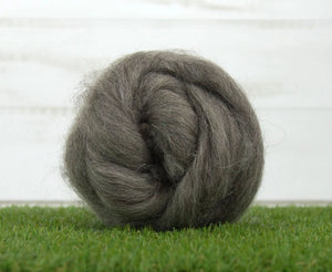 Grey Norwegian Top Natural Wool Top WoW