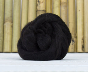 Black Baby Alpaca Top Speciality Fibres WoW